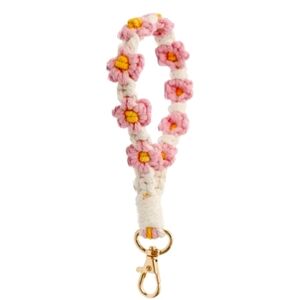 Boho Crochet Key Holder